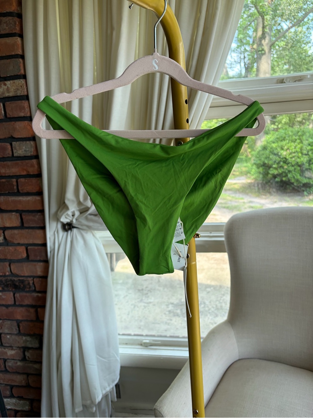 l*space Bright Green Kids Bikini Briefs